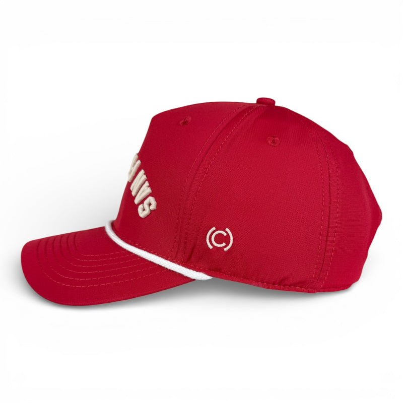 SAN FRANCISCO - Upside Down Crimson Rope Hat