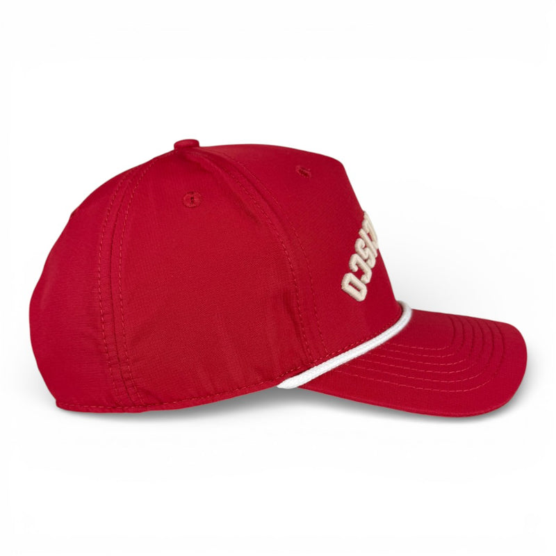 SAN FRANCISCO - Upside Down Crimson Rope Hat