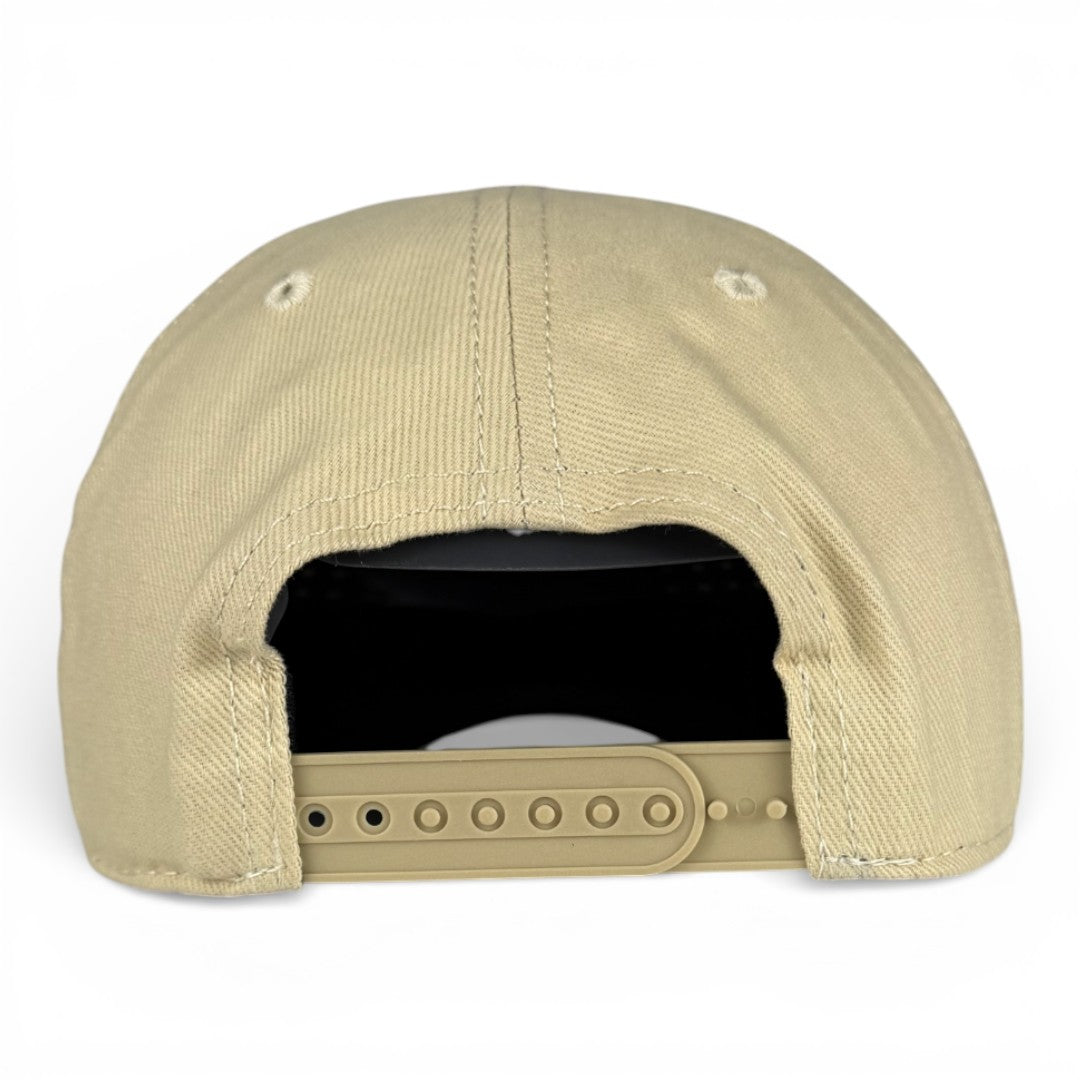 SAN FRANCISCO - Right Side Up Black and Cream Vintage Two Tone Hat