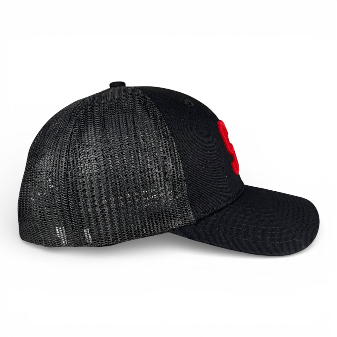 SAN FRANCISCO - Right Side Up Black Trucker Hat
