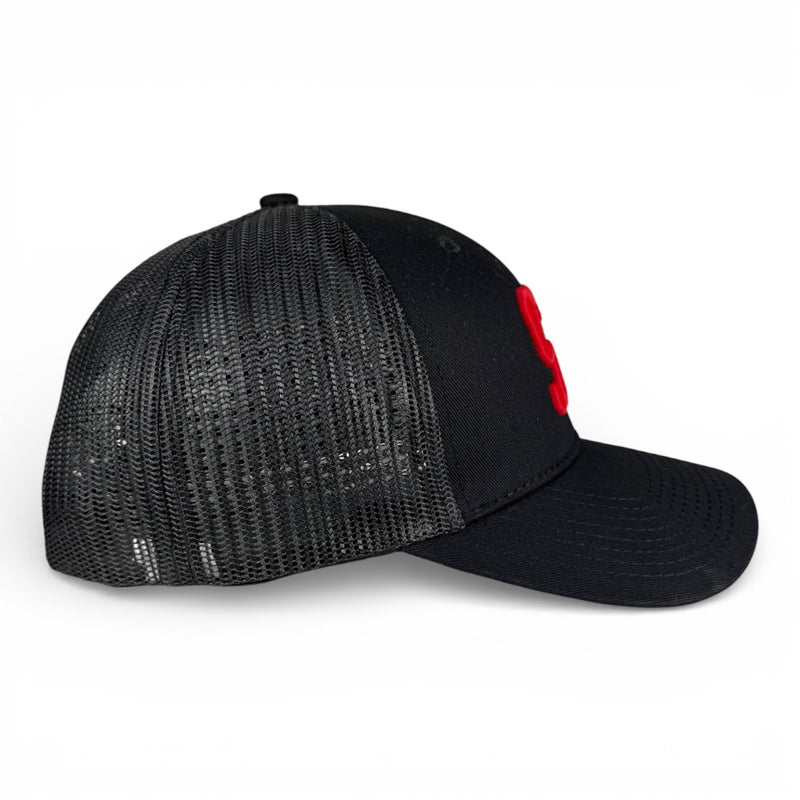 SAN FRANCISCO - Right Side Up Black Trucker Hat
