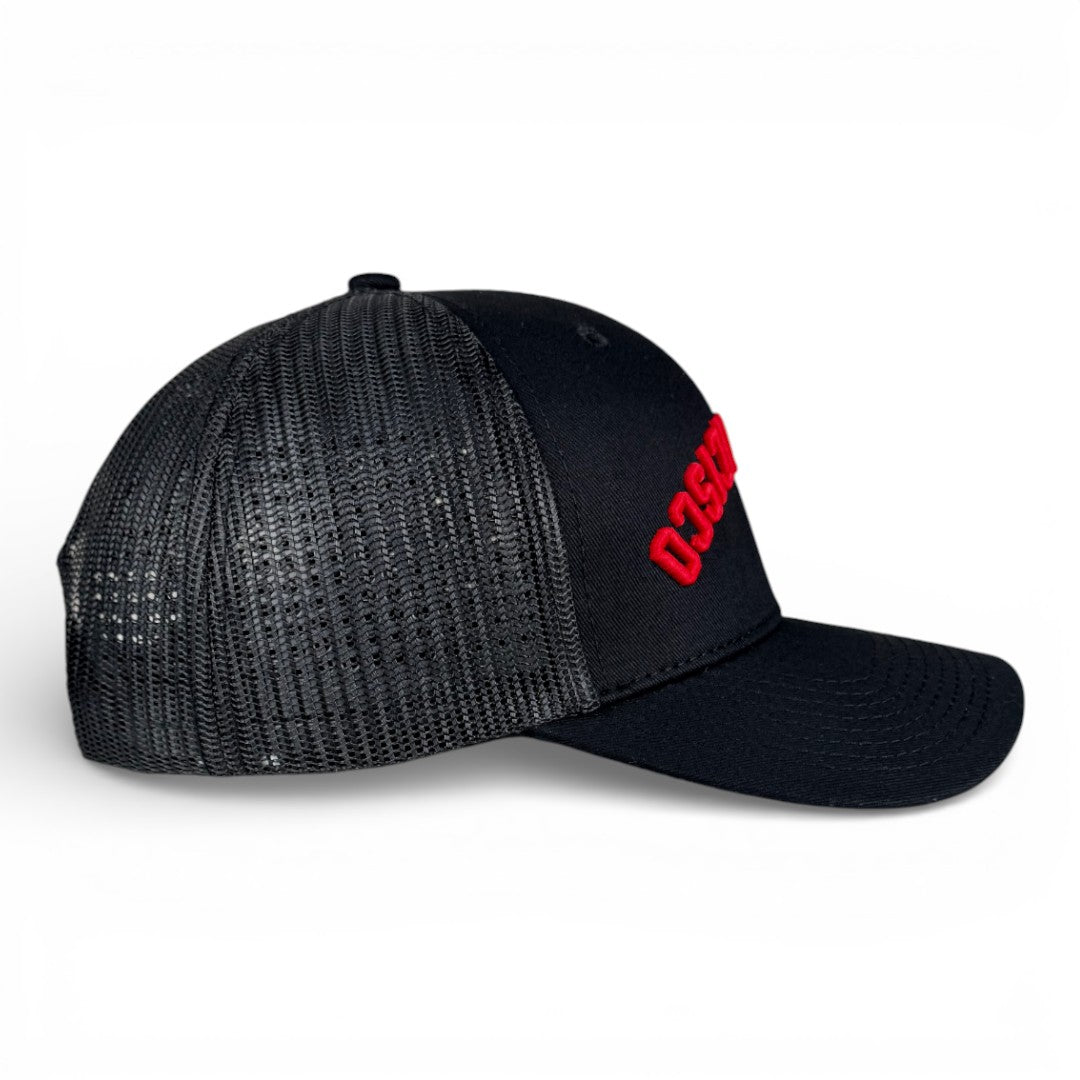 SAN FRANCISCO - Upside Down Black Trucker Hat