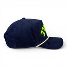 SEATTLE - Upside Down Navy Roped Micro-Corduroy Hat
