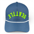 SEATTLE - Upside Down Dark Blue Rope Hat