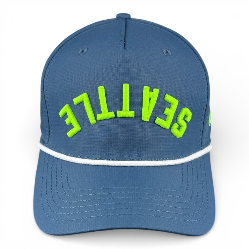 SEATTLE - Upside Down Dark Blue Rope Hat