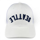 SEATTLE - Upside Down White Trucker Hat