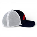 NEW ENGLAND - Upside Down Navy And White Trucker Hat