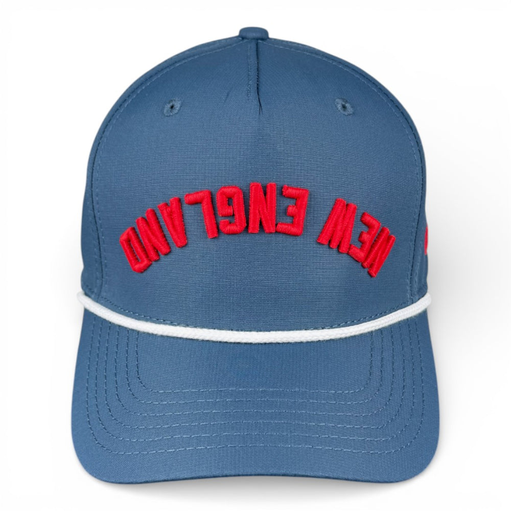 NEW ENGLAND - Upside Down Dark Blue Rope Hat