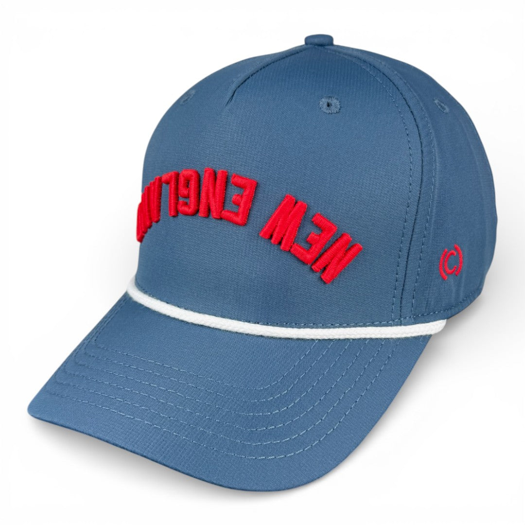 NEW ENGLAND - Upside Down Dark Blue Rope Hat