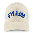 BUFFALO - Upside Down Off-White Roped Micro-Corduroy Hat