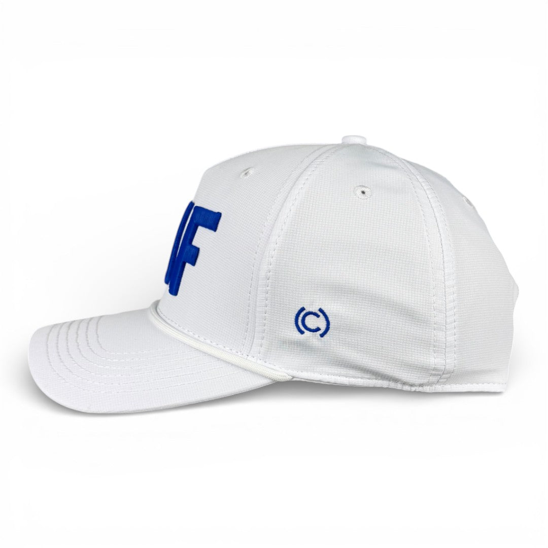 BUFFALO - Right Side Up White Rope Hat