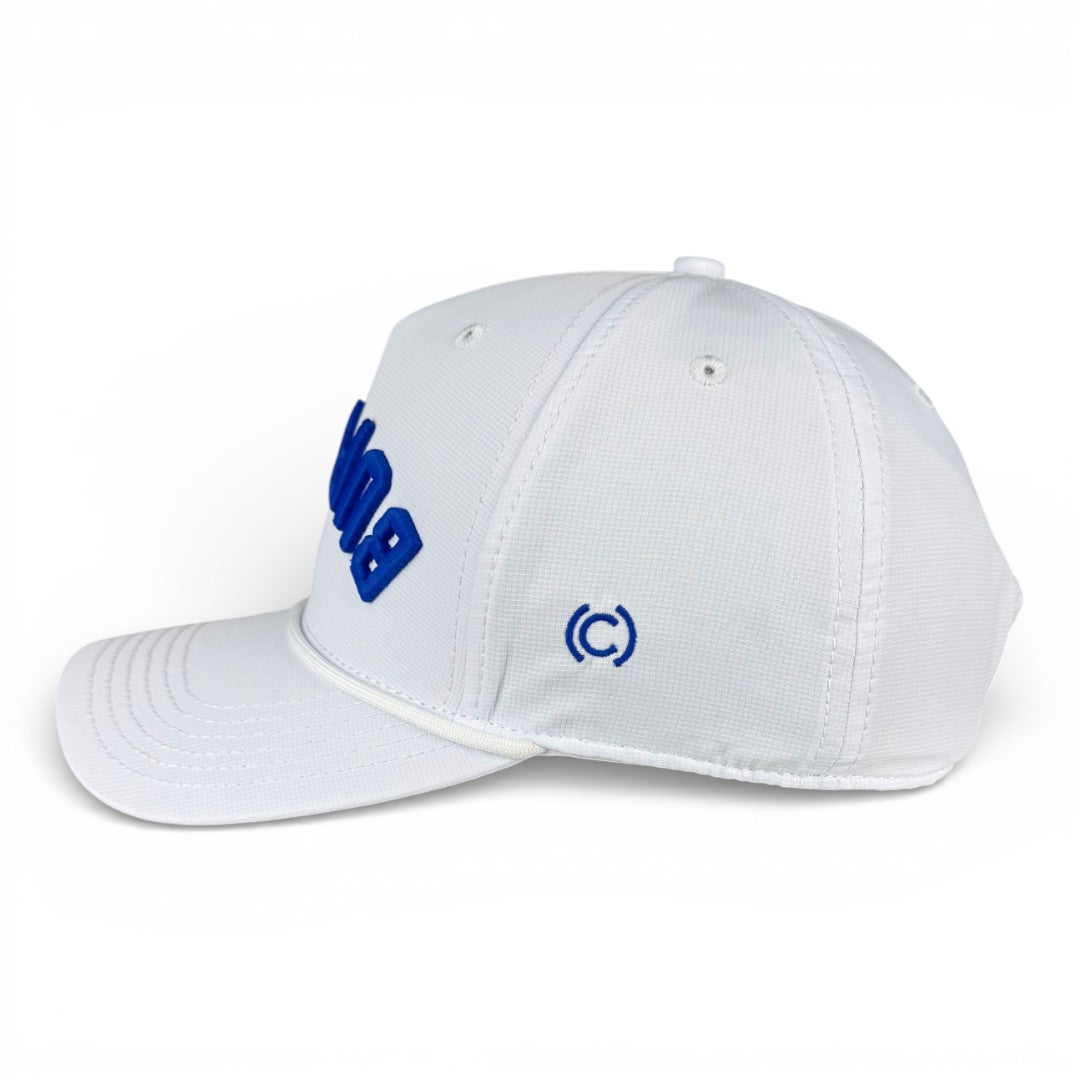 BUFFALO - Upside Down White Rope Hat