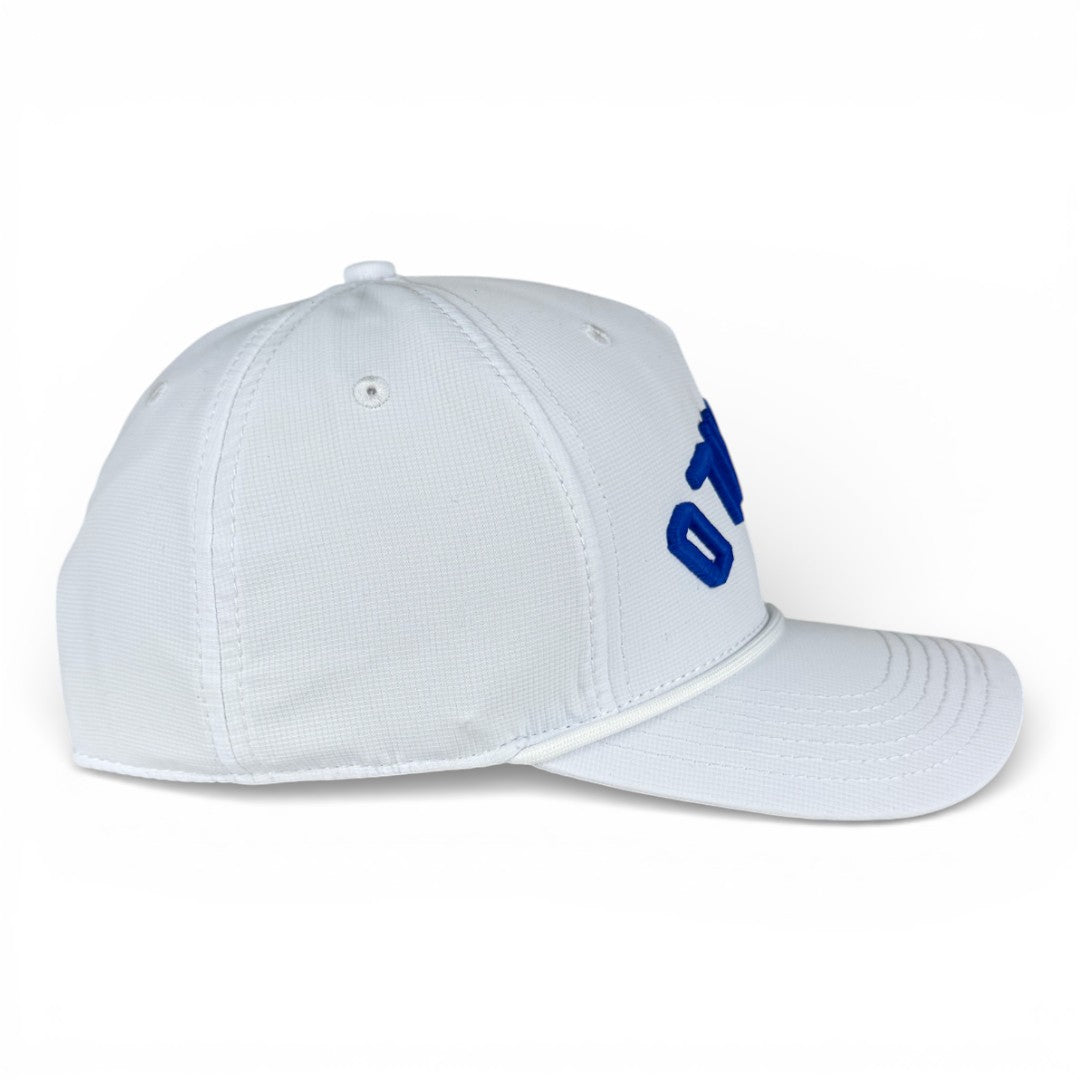 BUFFALO - Upside Down White Rope Hat