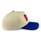 BUFFALO - Right Side Up Blue and Cream Vintage Two Tone Hat