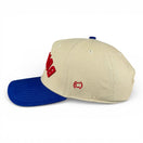 BUFFALO - Upside Down Blue and Cream Vintage Two Tone Hat