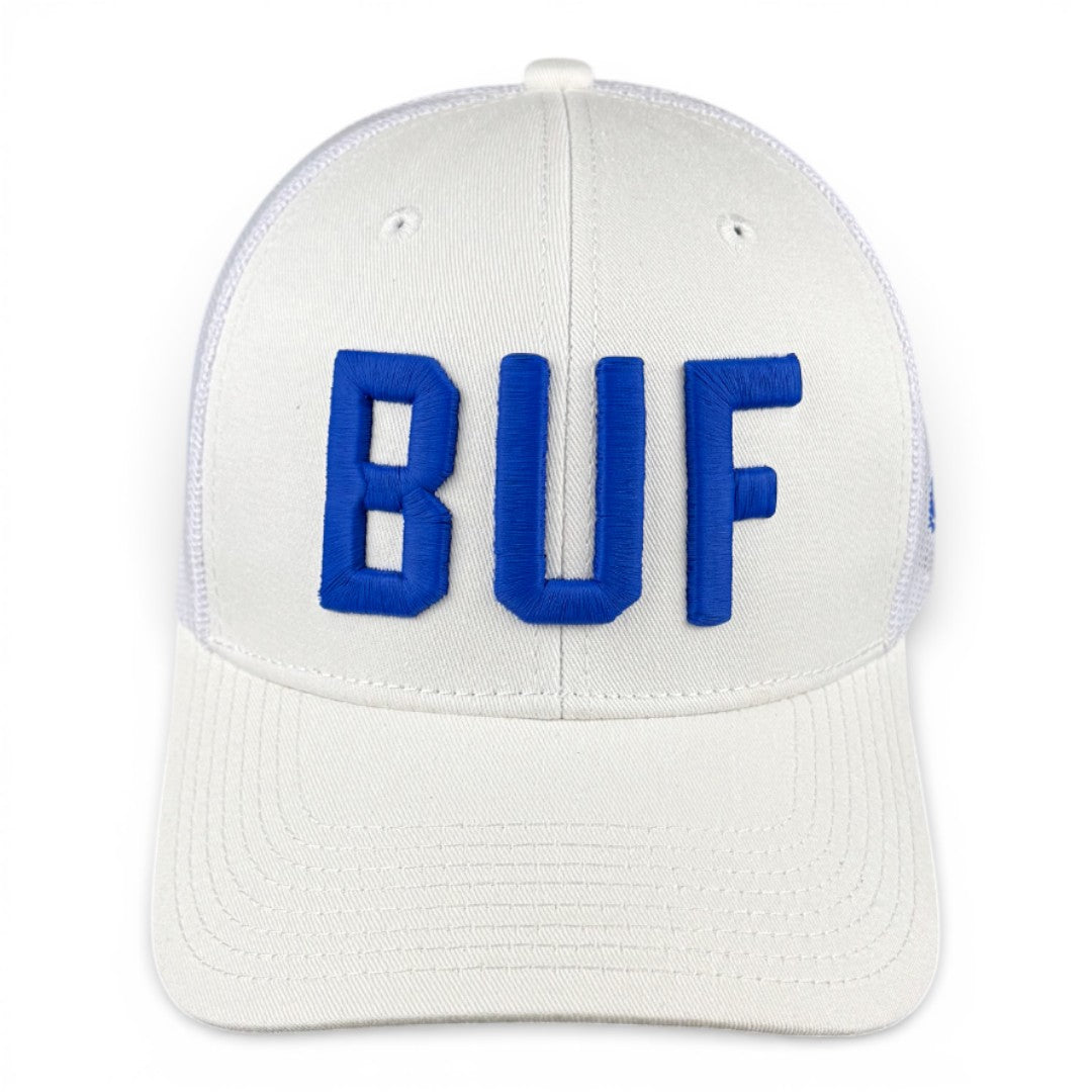 BUFFALO - Right Side Up White Trucker Hat