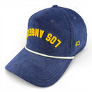LOS ANGELES - Upside Down Navy Roped Micro-Corduroy Hat