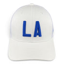 LOS ANGELES - Right Side Up White Trucker Hat