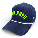 DARK SIDE - Upside Down Navy Roped Micro-Corduroy Hat