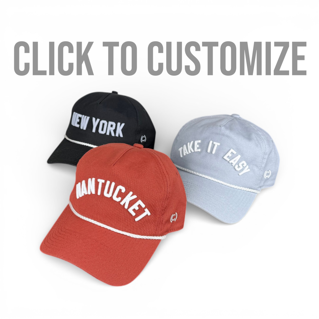 Right Side Up Relaxed Rope Hat Customizer