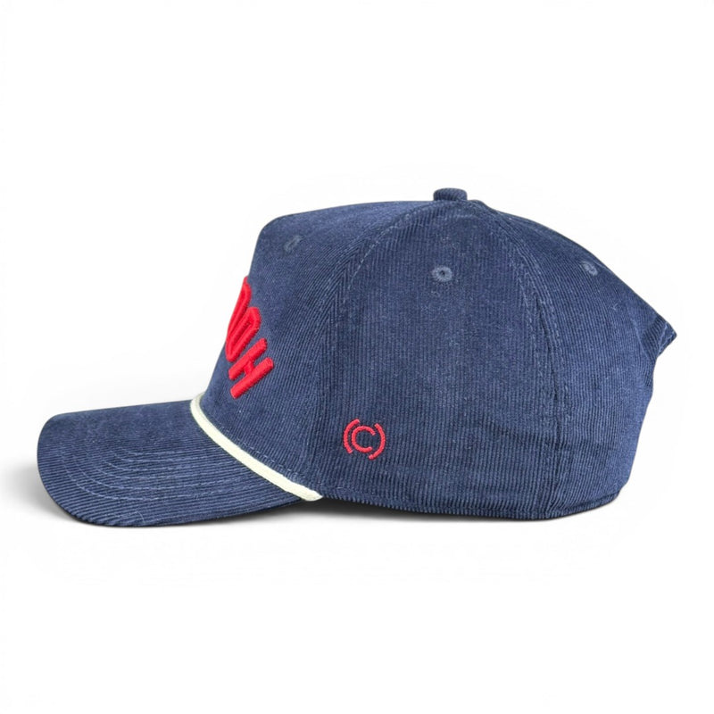 Upside Down Roped Micro-Corduroy Hat Customizer