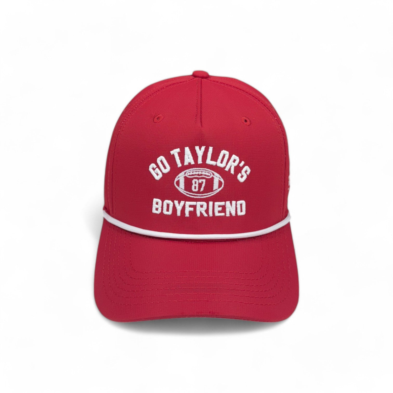 Go Taylor's Boyfriend Crimson Rope Hat