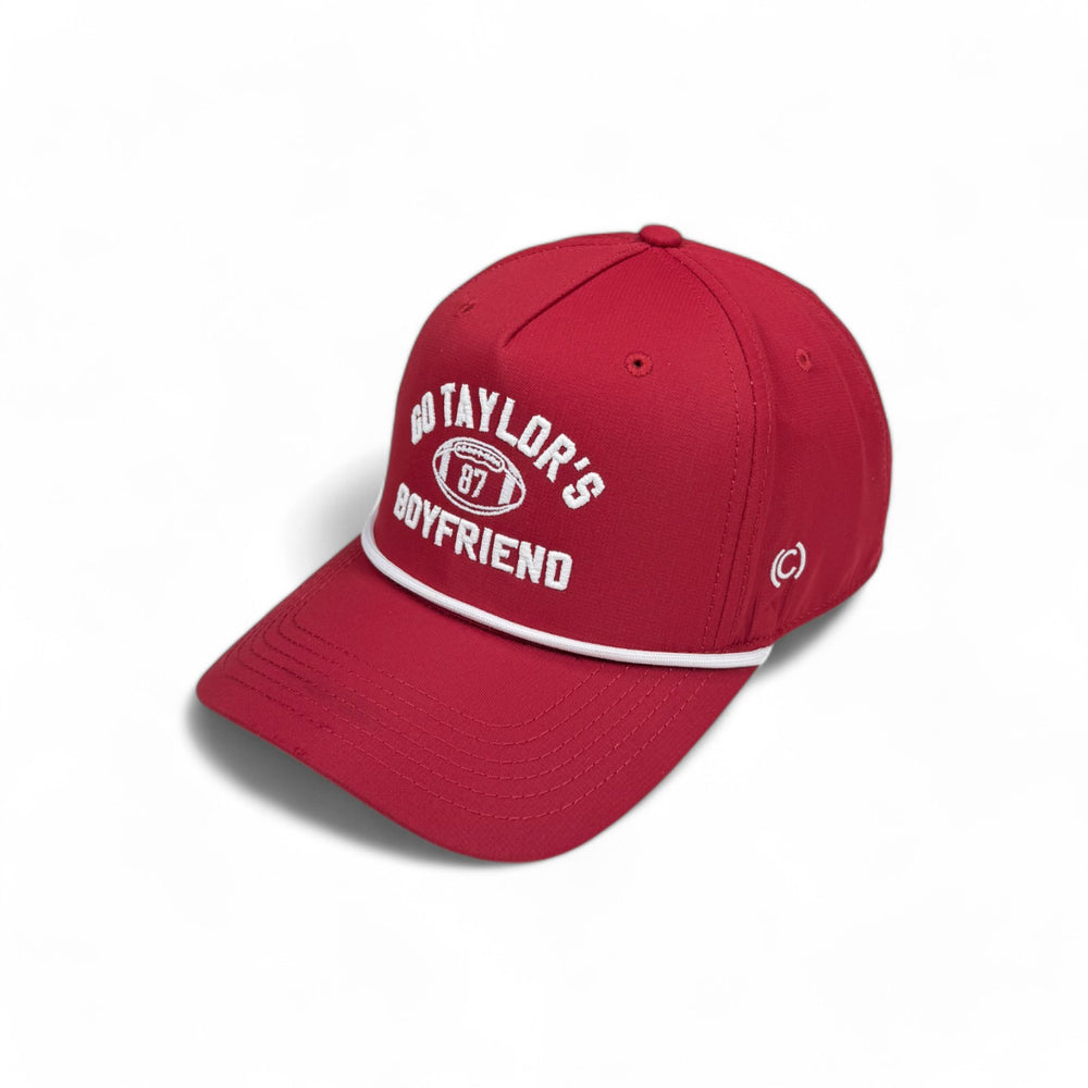 Go Taylor's Boyfriend Crimson Rope Hat
