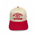 Go Taylor's Boyfriend Red & Cream Snap-Back