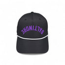 BALTIMORE -  Upside Down Black Rope Hat