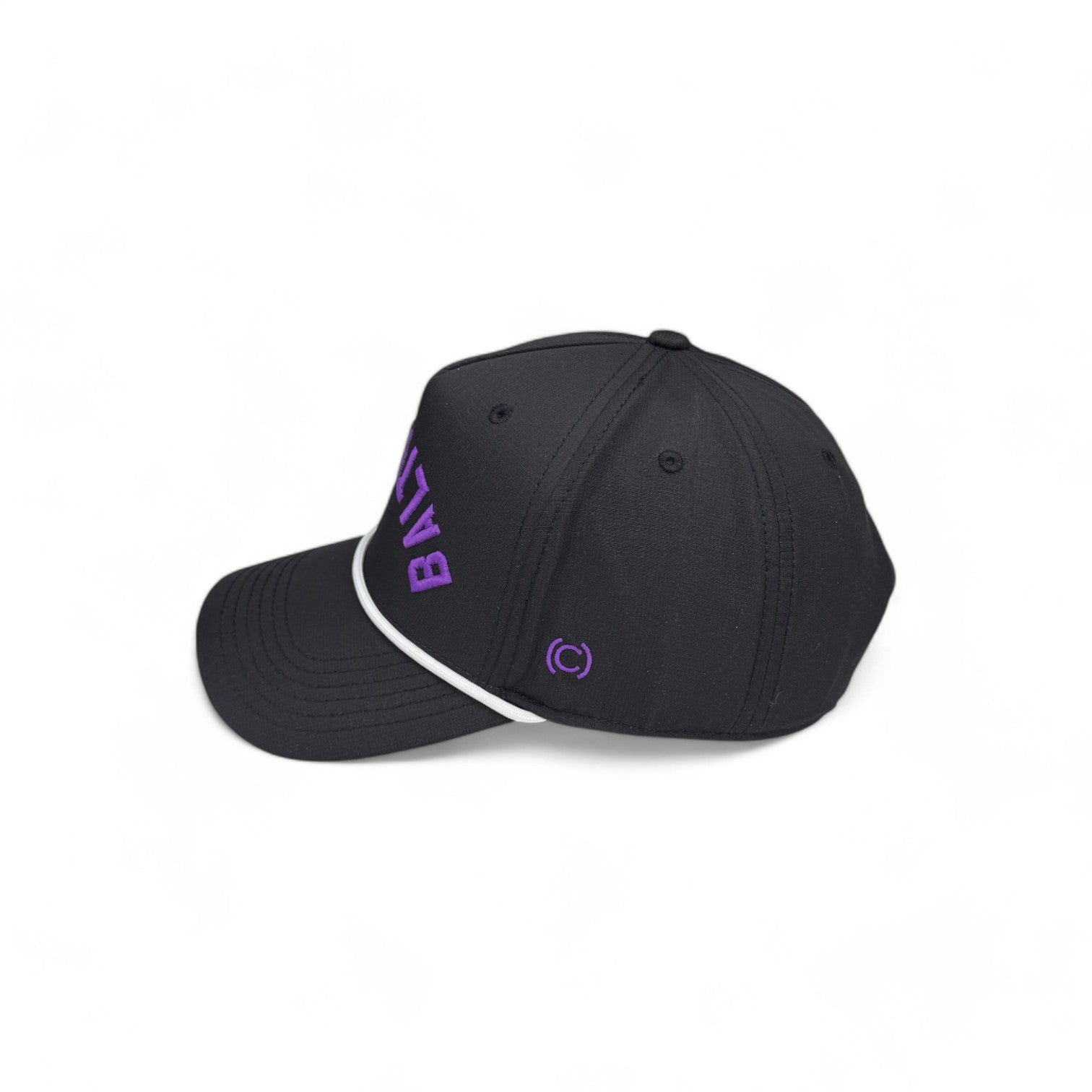 BALTIMORE -  Upside Down Black Rope Hat