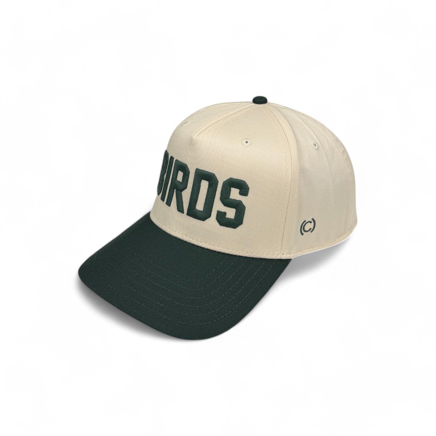 BIRDS - Khaki & Hunter Green Two-Tone
