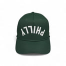 PHILLY -  Upside Down Hunter Green Rope Hat