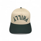 PHILLY -  Upside Down Hunter Green & Cream Two-Tone