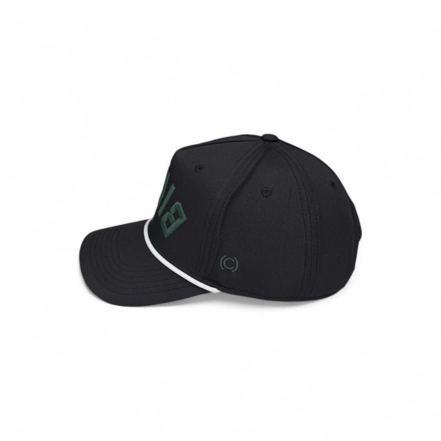 BIRDS -  Upside Down Black Rope Hat