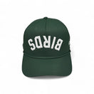 BIRDS -  Upside Down Hunter Green Rope Hat