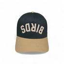BIRDS -  Upside Down Khaki & Hunter Green Two-Tone