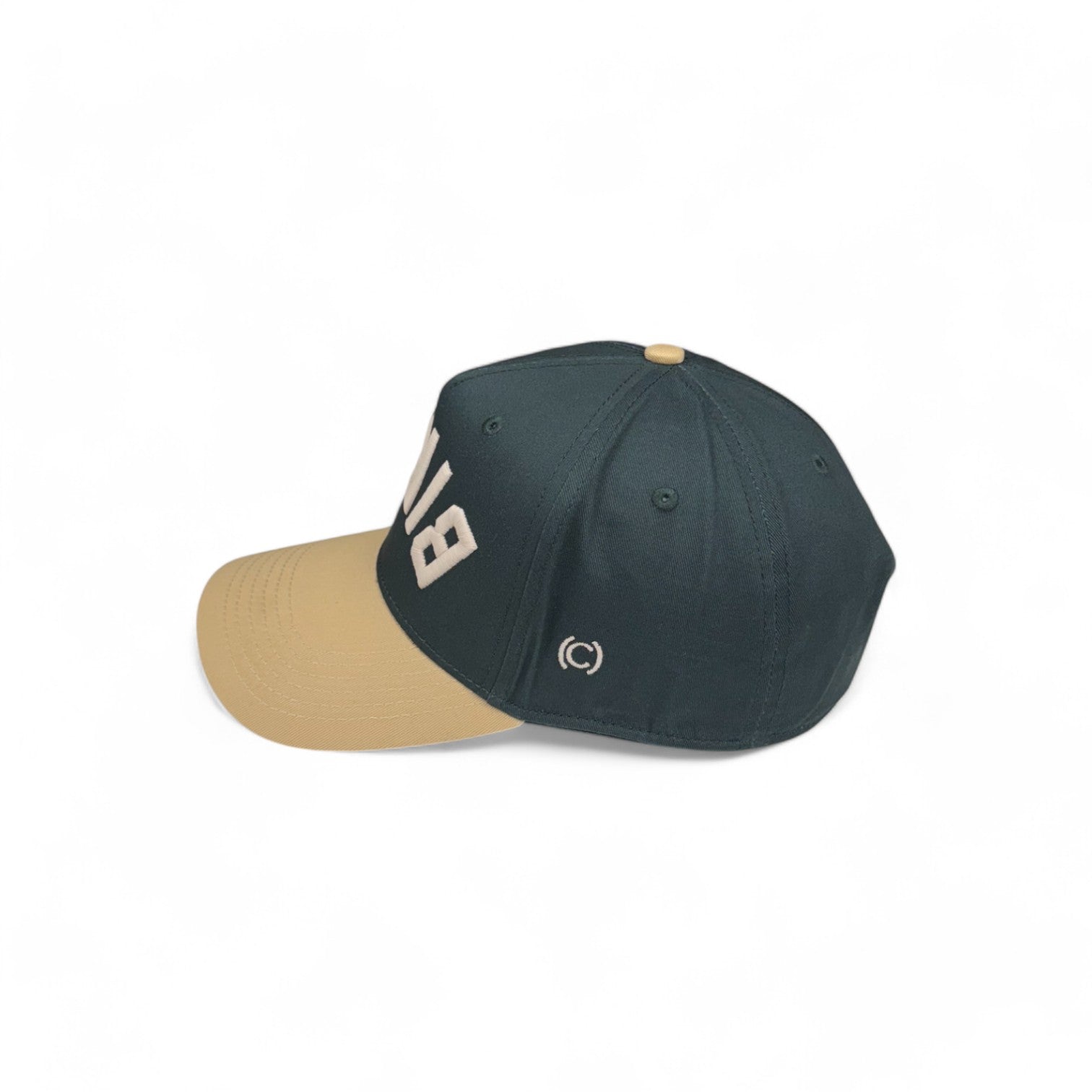 BIRDS -  Upside Down Khaki & Hunter Green Two-Tone