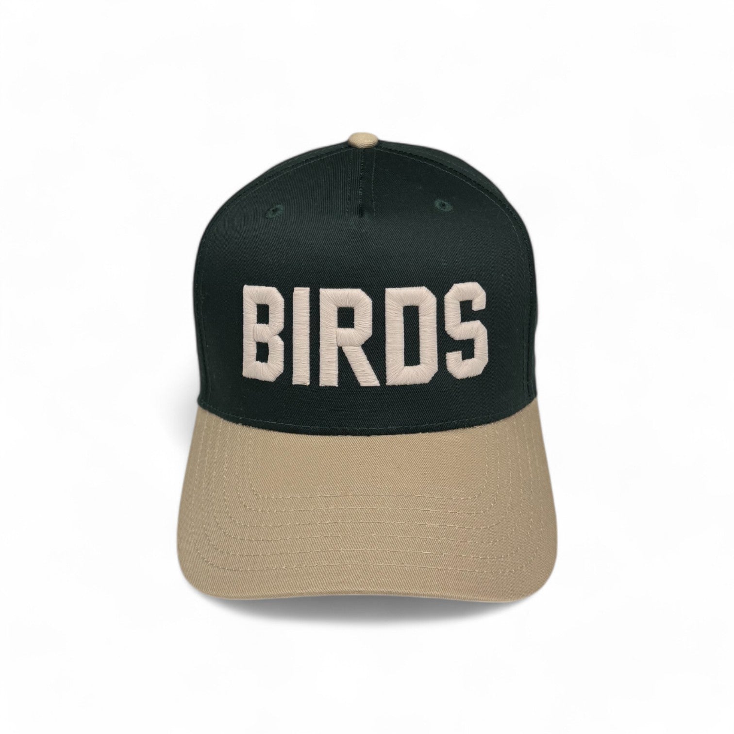 BIRDS - Khaki & Hunter Green Two-Tone