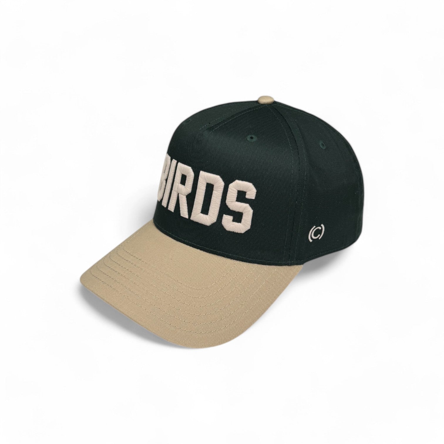 BIRDS - Khaki & Hunter Green Two-Tone