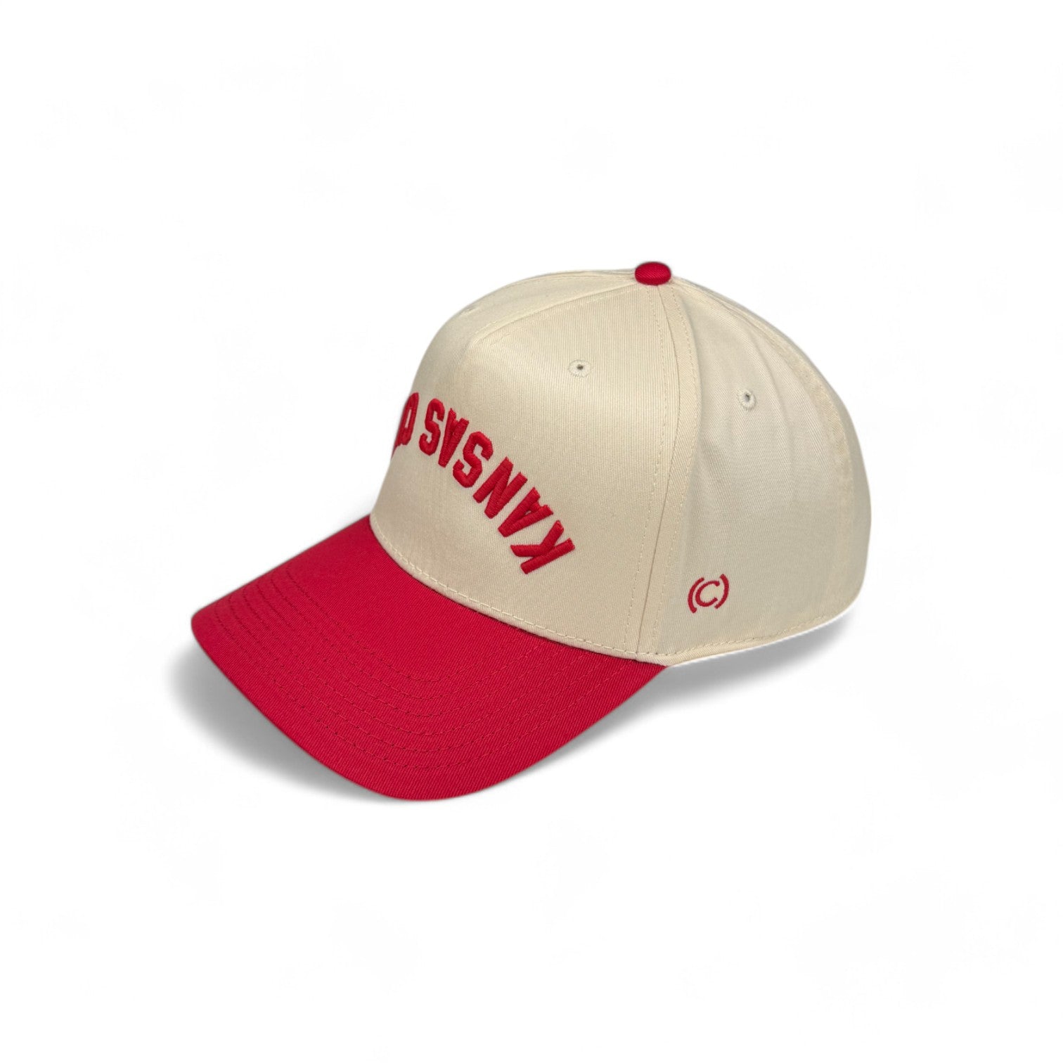 KANSAS CITY - Upside Down Red & Cream Two-Tone