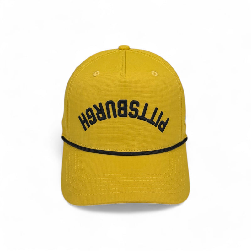 PITTSBURGH - Upside Down Dijon Rope Hat