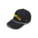 PITTSBURGH -  Upside Down Black Rope Hat