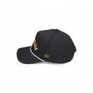 PITTSBURGH -  Upside Down Black Rope Hat