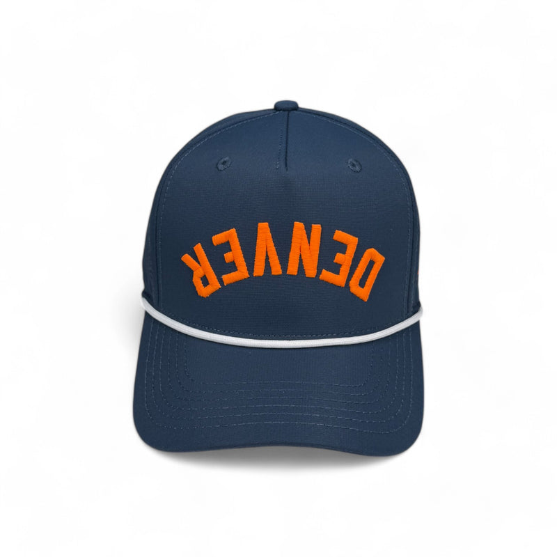 DENVER - Upside Down Dark Blue Rope Hat