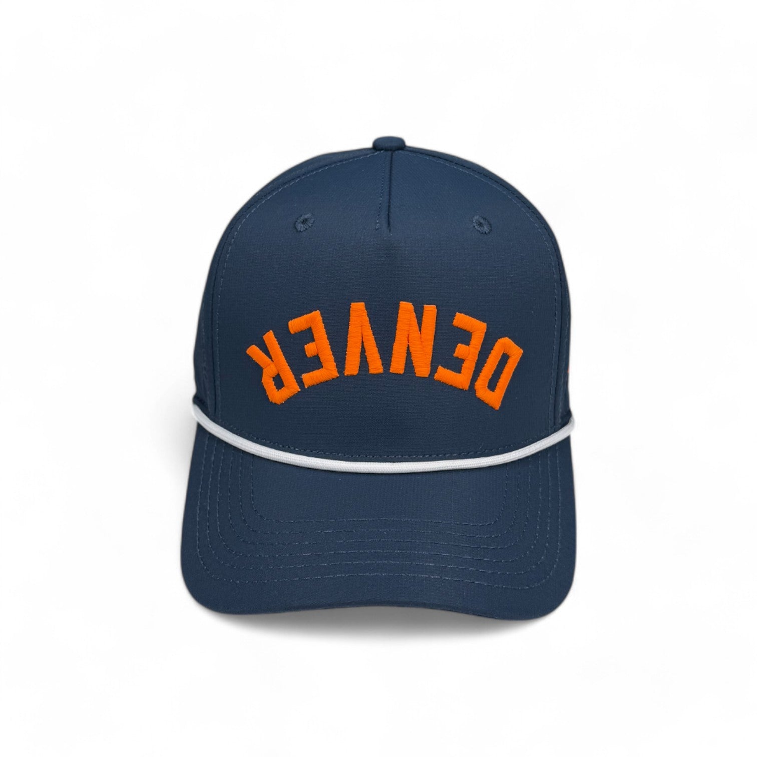 DENVER - Upside Down Dark Blue Rope Hat – Codeword display picture 1