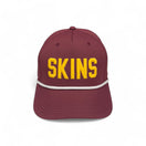 SKINS -  Burgundy Rope Hat