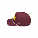 SKINS -  Burgundy Rope Hat