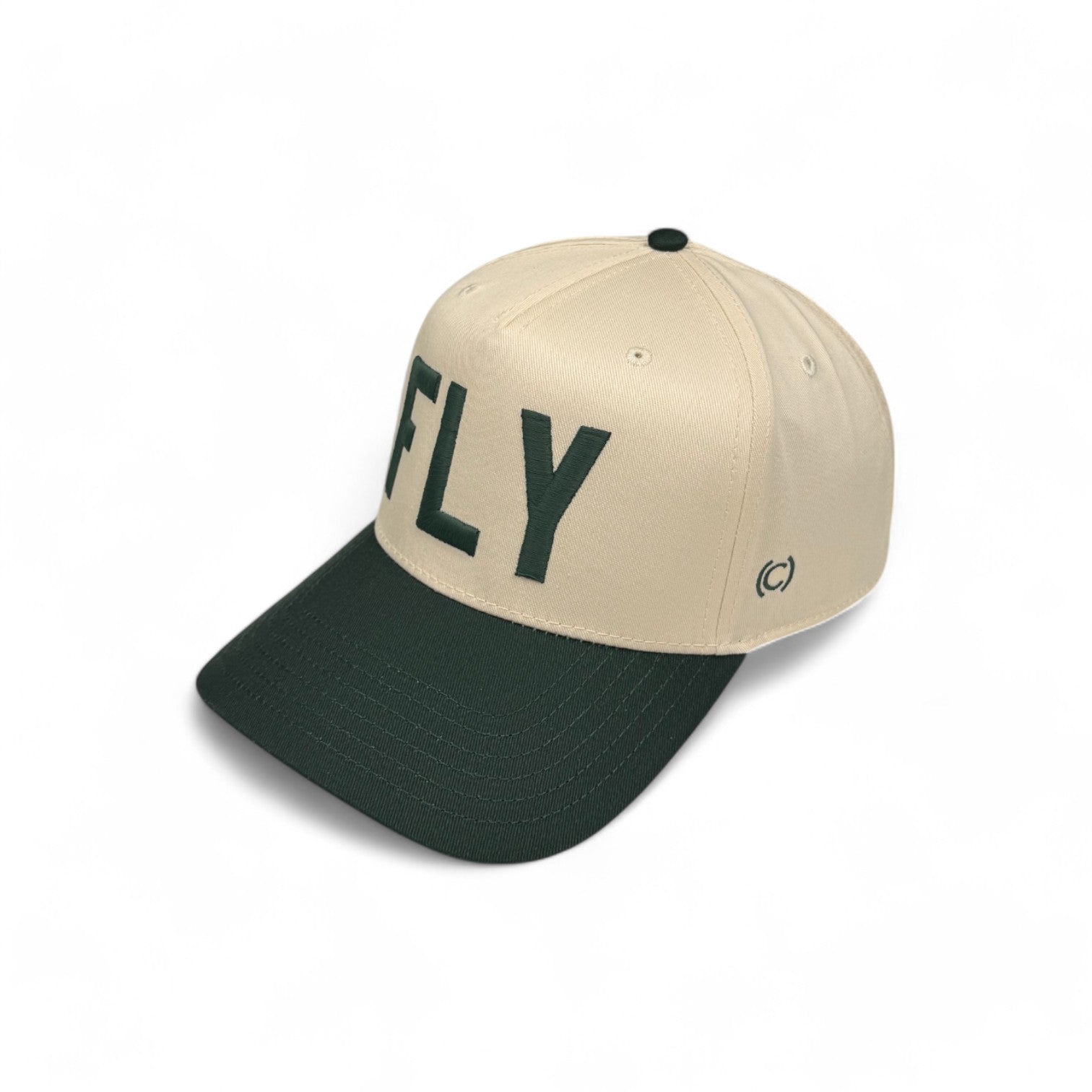 FLY - Hunter Green & Cream Two-Tone
