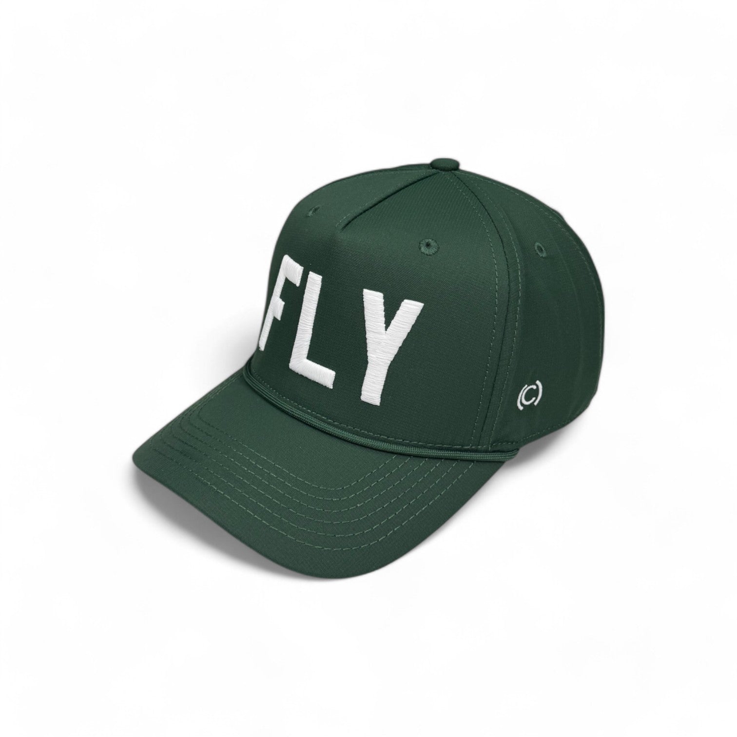 FLY -  Hunter Green Rope Hat