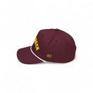 WASHINGTON -  Upside Down Burgundy Rope Hat